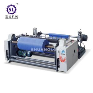 China Nonwoven Faric Slitter Rewinder Machine with Single Winding Shaft factory