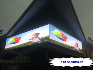 China 200-800W Outdoor SMD LED Display Full Color Single Angle Video Wall For Advertising factory