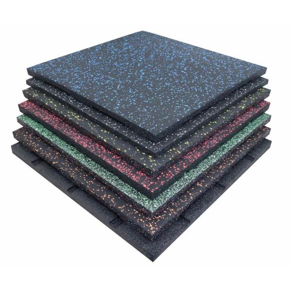 Sound Insulation Sports Rubber Flooring Easy To Clean And Maintain Ideal For
