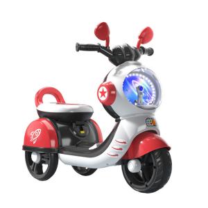China Red Three Wheel Cute Baby Toy Ride On Car Motorcycle for Children Carton Size 79*36*40 factory