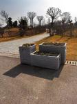 Outdoor Plastic Garden Flower Planter Rotational Aluminum Mold