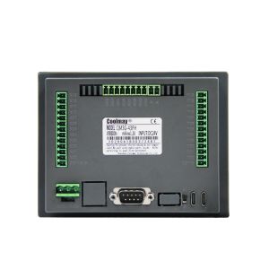 4.3 Inch HMI PLC Combo PLC Controller 24VDC 4AI 2AO COM WIFI For Injection