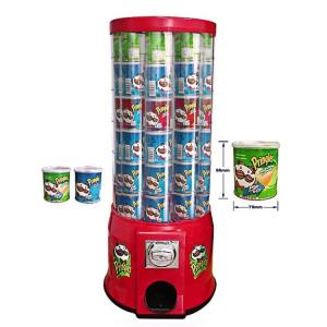 China Red ABS Vending Machine Interactive Digital Display Cashless Payment factory