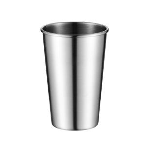 China 12 Pcs 2.4 Ounce 70ml Stainless Steel Shot Drinking Cups For Drinking Beer And Wine factory