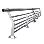 High Strength Stainless Steel Composite Bridge Guardrail Safety Barrier Guard