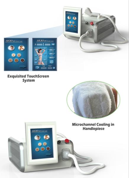 Professional hair removal 808 diode laser machine semiconductor hair removal