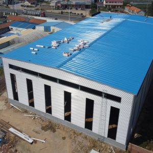 Prefabricated Steel Aircraft Hangar with Q235B Q355B Steel