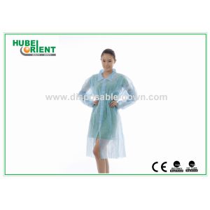 PP Disposable Lab Coats/Custom Disposable Lab coat Protective With Snap For