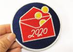 Vintage Trucker Hat Patches Diamond Shape Twill Embroidered Emblems