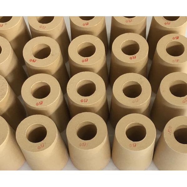 High Performance Inner Nozzle , Zirconia Lower Nozzle 5.1g/cm3 Density