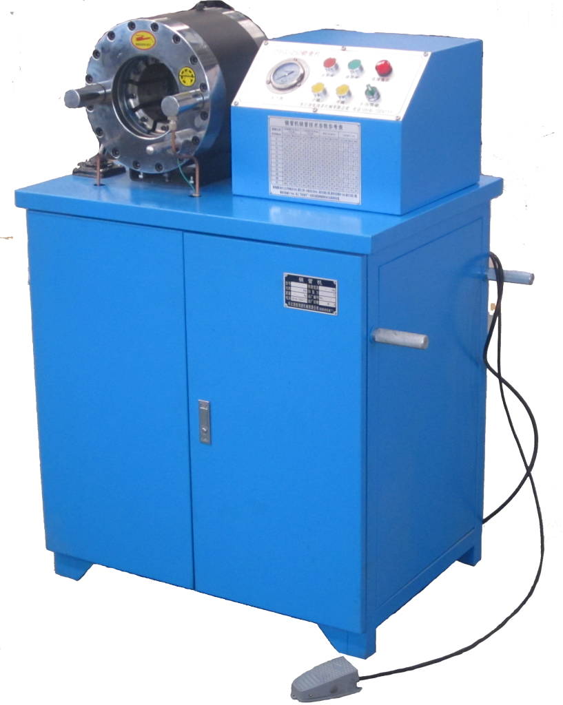 China Dual Functionality Hydraulic Hose Crimping Machine with Wide Crimping Range and Comprehensive Die Set for Industrial Applications factory
