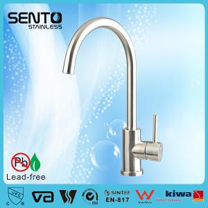 China Sento Stainless Steel UPC kitchen faucet with good sanitary water tap price factory