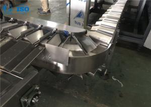 China Stainless Steel 90 Degree Turn Conveyor ISO Approved For Industrial factory