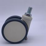 4 Inch Swivel TPU Thread Stem Hospital Medical Caster Wheels Furniture
