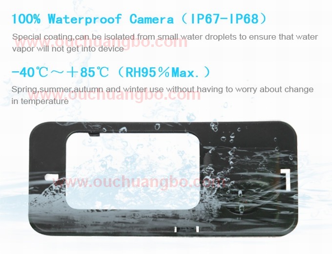 Ouchuangbo Wide degree Night Vision Waterproof camera for Honda Odyssey 09 OCB-T6862