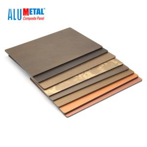 China 600mm 0.06mm Aluminum Composite Metal Panels Acp Sheet For Wall Anti Bacterial factory
