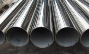 China Round Polished Stainless Steel Pipe ASTM A554 201 304L 316L Corrosion Resistant factory