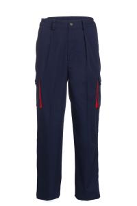 China Polyester / Cotton Pant Workwear With Two Baggy Patch Out-seam Pocket factory