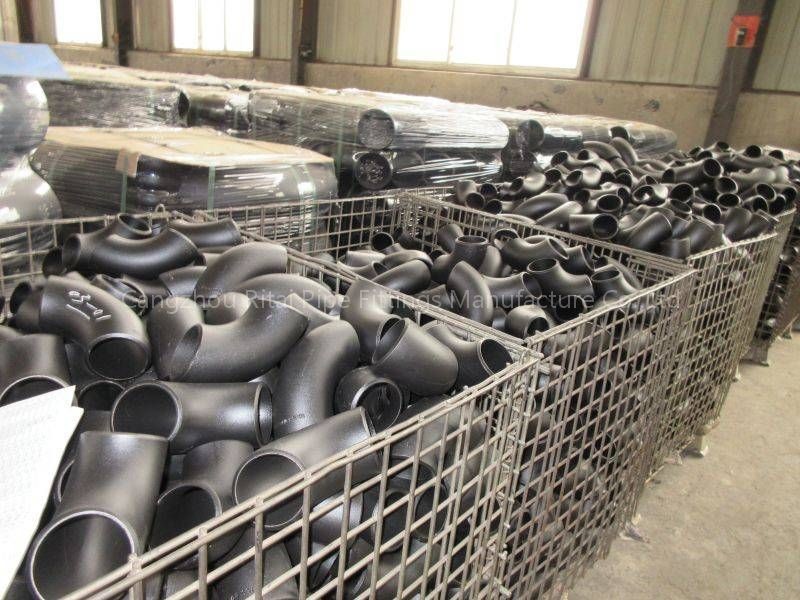Pipe Bend ANSI B16.28 B16.25 B16.9 Carbon Steel Pipe Fitting Black Elbow 1.5D 1D