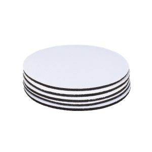 Non Slip Heat Resistant Sublimation Rubber Coasters Customized Neoprene Coasters