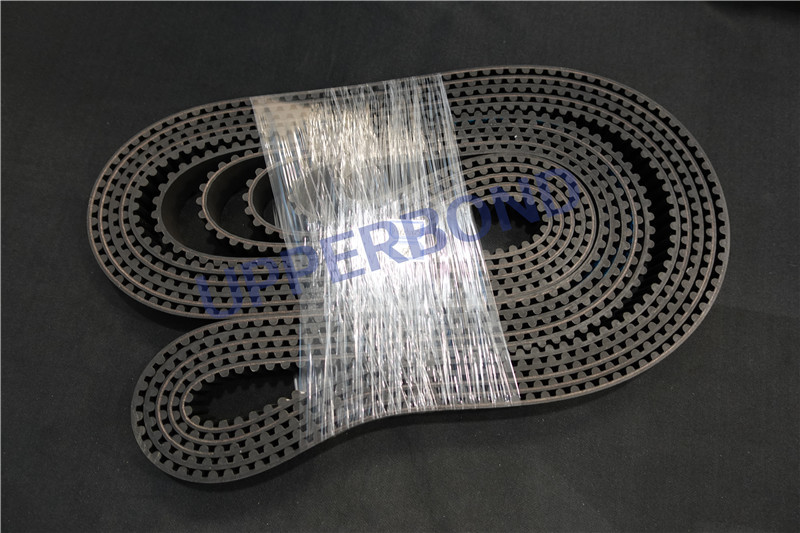 Cigarette Packing Machine Wearing Spare Parts Timing Tooth Belts Size Customized