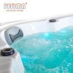 Acrylic Massage Outdoor Bathtubs Fiberglass Spa 6 People Family Hot Tubs
