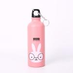 Aluminum Water Bottle - Narrow Mouth Sport Water Bottle With Screw Lid Looped,
