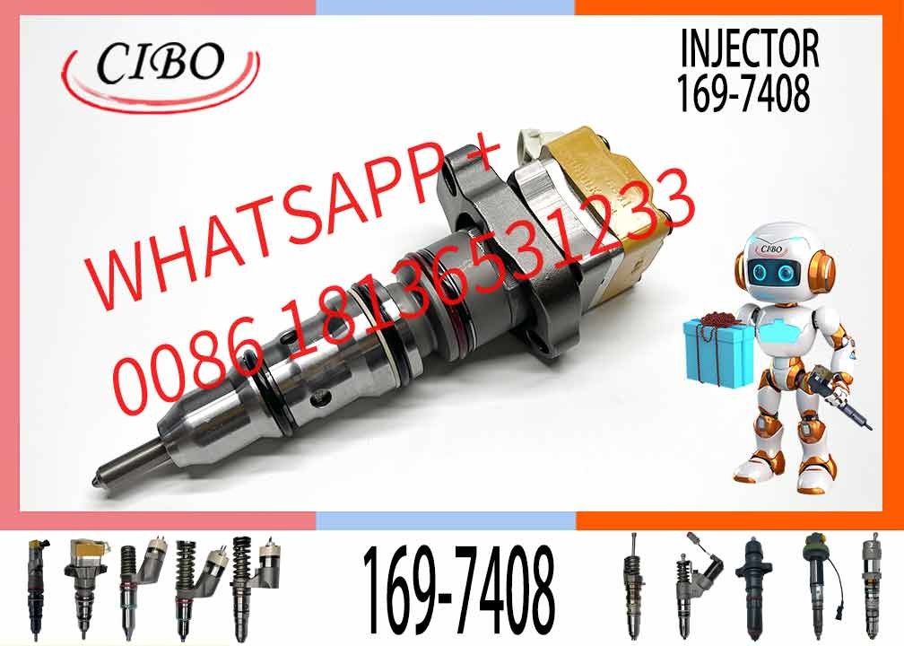 Fuel Injector 169-7408 1697408 253-0616 291-5911 10R-9787 211-3026For C+ Engine 3412
