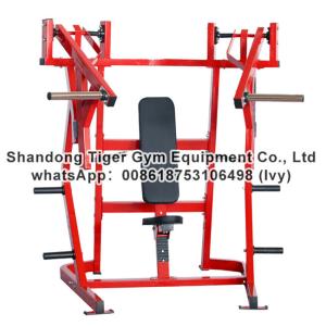 China Strength Fitness Equipment / plate loaded gym fitness equipment / Iso-Lateral gym Bench Press factory