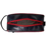 Waterproof Men PU Leather Travel Shaving Kit Bag