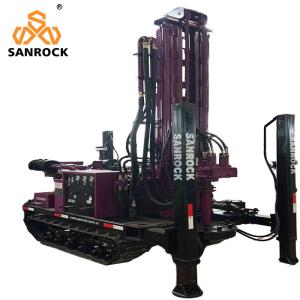 China Crawler Water Well Drilling Rig Hydraulic Borehole Drilling Machine Water Well Drill Rig factory