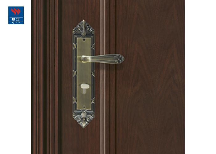 Interior Fire Rated Solid Wooden Door With Clear Lacquer Finished