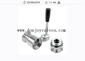 China SS316L DN100 2 Way Manual Directly Sanitary Ball Valve factory