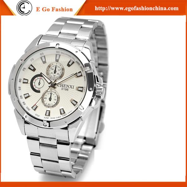 019E Fashion Jewelry Wholesale Steel Watch Quartz Watch Men's Watch Casual Watch