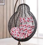 Outdoor-indoor wicker swing chair--8202