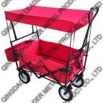 China Manufacturer of Folding Wagon with Canopy & Back Bag - TC1011WD TB