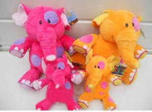 China Pink Lovely Elephent Plush Toy factory