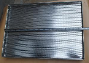 China 18*25inch,18*26inch Stainless Steel Full Perforated Square Baking Tray For Food factory
