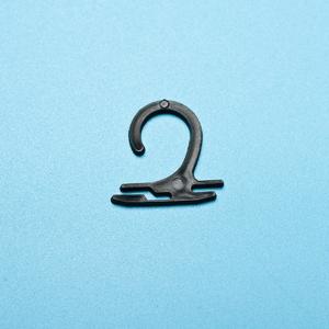 China 24mm Packaging Plastic Hook , Z Shape Plastic Hook Hanger factory