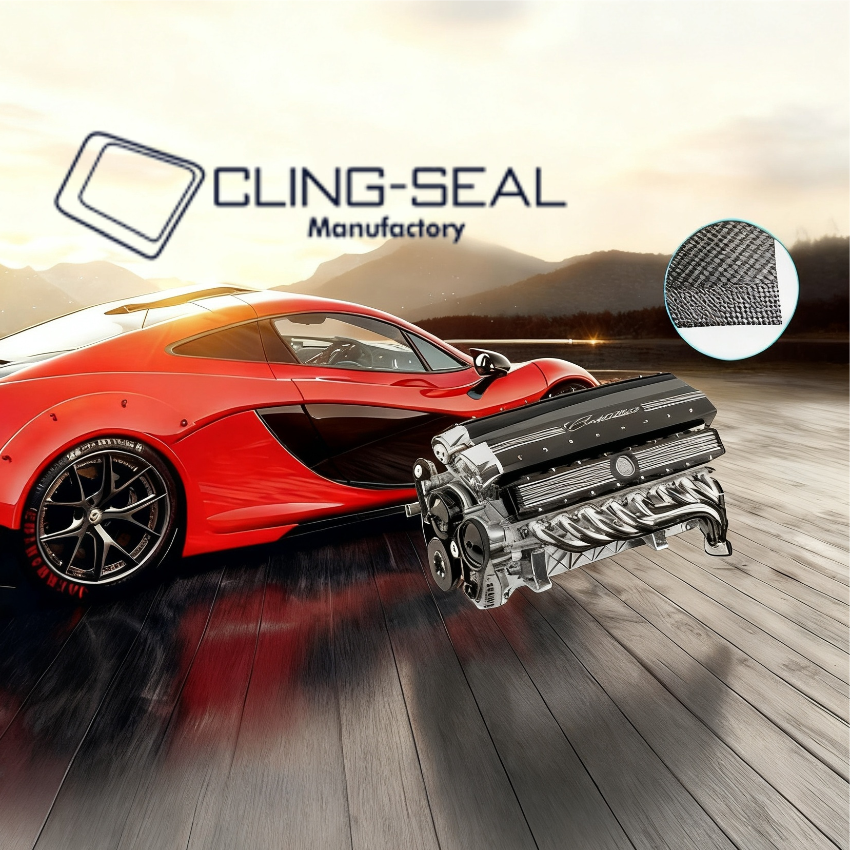 China High-Conductivity Graphite Gasket Sheets for Specialized Sealing Applications Reinforced with Stainless Steel for Heat Exchangers Engines and factory