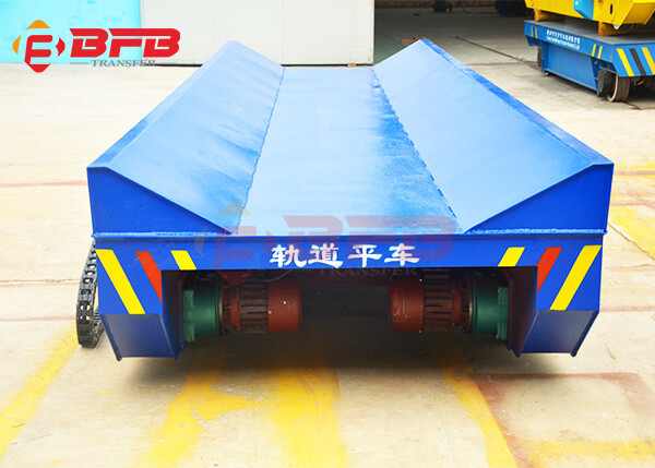 V Frame Coil Handling Electric Railway Transfer Trailer 20mt