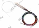 Steel Tube 250μM 2x8 PLC Bare Fiber Optic Cable Splitter