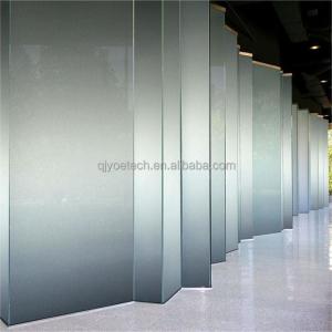 China QJY20240308-01 Edge Frosted Glass for Hotel Shower Enclosure Partition Processing factory
