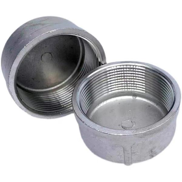 Stainless Steel Pipe Cap 3/4" NPT Female Pipe Plug Socket Fitting for Equal