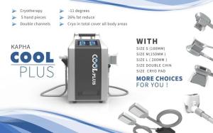 China Cryolipolysis Fat Freezing Machine Cryo Lipolysis device With Double Chin handle factory