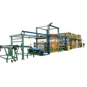 China Electric PLC 2 Burners 3 in 1 German Style Flame Laminating Machine for Automotive Interior factory