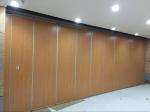 Wooden Board Malaysia Folding Partition Walls , Commercial Acoustic Room Divider