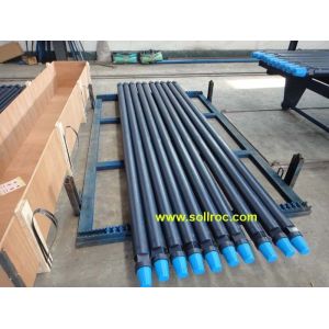 China API 2 3/8 REG And API 3 1/2 DTH Drill Pipe REG Friction Welded DTH Drill Rod on sale