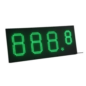 China 7000mcd Brightness Waterproof LED Display Board Gas Station Price Sign 888.8 factory