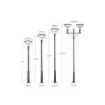 Irradiation Area Pathway Solar Garden Light High Brightness Decorative